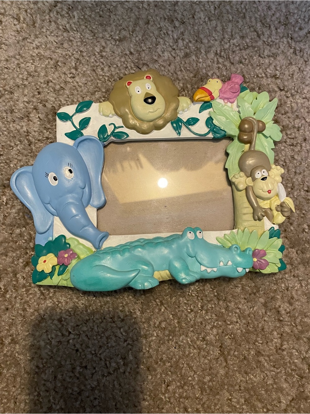 Burnes of Boston 3D safari animal photo frame